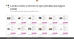 Desktop Screenshot of lauravanel-coytte.com