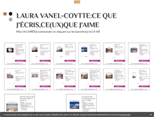 Tablet Screenshot of lauravanel-coytte.com